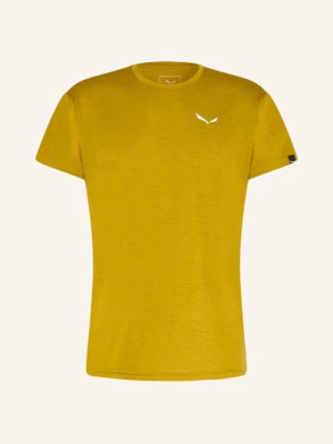 Salewa T-Shirt Puez Melange Dry'ton gruen