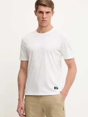 Salewa t-shirt sportowy Eagle męski kolor biały gładki 00.0000029153