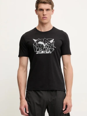 Salewa t-shirt sportowy Eagle męski kolor czarny wzorzysty 00.0000029100