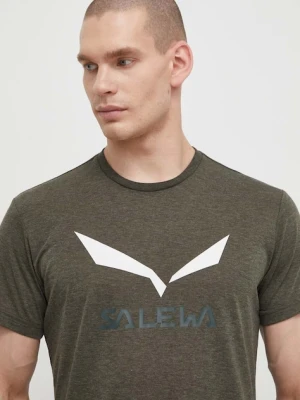 Salewa t-shirt sportowy Solidlogo Dry