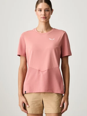 Salewa T-shirt trekkingowy damski PEDROC różowy