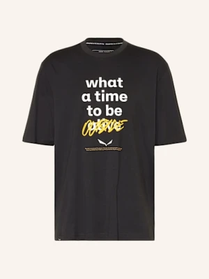 Salewa T-Shirty Eagle Outside schwarz