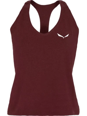 Salewa Top funkcyjny w kolorze czerwonym rozmiar: 42