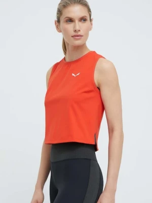 Salewa top sportowy Pedroc Dry Responsive damski kolor pomarańczowy 00-0000028322