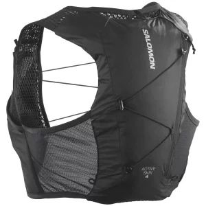 Salomon ACT Skin 4 No Flasks LC2205400, Unisex, Czarne, plecaki, poliester, rozmiar: M