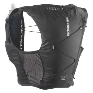 Salomon Active Skin 4 Set LC2178800, Unisex, Czarne, plecaki, poliester, rozmiar: M