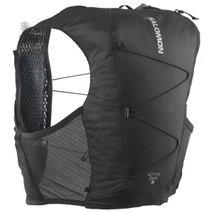 Salomon Active Skin 8 Set LC2177800, Unisex, Czarne, plecaki, poliester, rozmiar: M