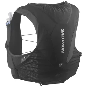 Salomon ADV Skin 5 Set LC2464900, Unisex, Czarne, plecaki, poliester, rozmiar: M