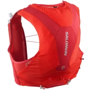 Salomon ADV Skin 5 Set LC2465100, Unisex, Czerwone, plecaki, poliester, rozmiar: M