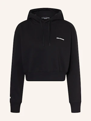 Salomon Bluza Z Kapturem Short schwarz