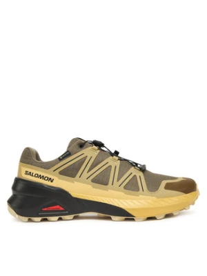 Salomon Buty do biegania Speedcross Peak Gore-Tex L47853100 Brązowy