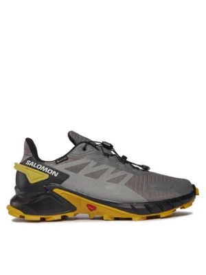 Salomon Buty do biegania Supercross 4 GORE-TEX L47317200 Czarny