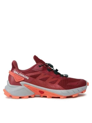 Salomon Buty do biegania Supercross 4 L47316500 Czerwony