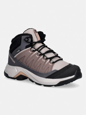 Salomon buty trekkingowe damskie X-ADVENTURE COLDRUSH brązowy