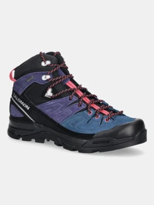 Salomon buty X-Alp Mid LTR GTX kolor niebieski L47868000