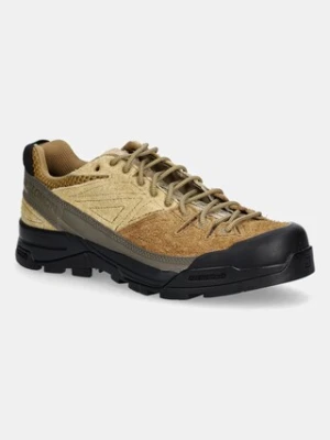 Salomon buty zamszowe X-Alp Suede kolor brązowy L47876300