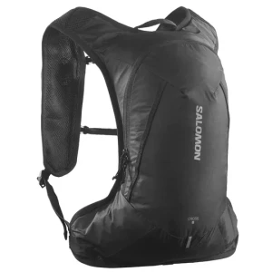 Salomon Cross 8 Backpack LC2185300 LC2185300, Unisex, Czarne, plecaki, poliester, rozmiar: One size