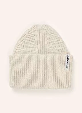Salomon Czapka Snowbird weiss