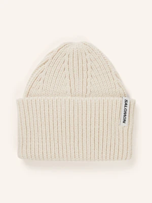 Salomon Czapka Snowbird weiss