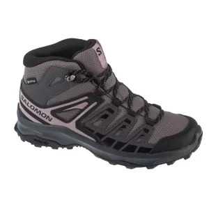 Salomon Extegra Mid GTX W L47800200, Damskie, Czarne, buty trekkingowe, tkanina, rozmiar: 41 1/3