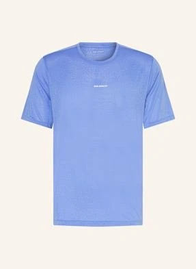 Salomon Koszulka Do Biegania Shakeout Core blau