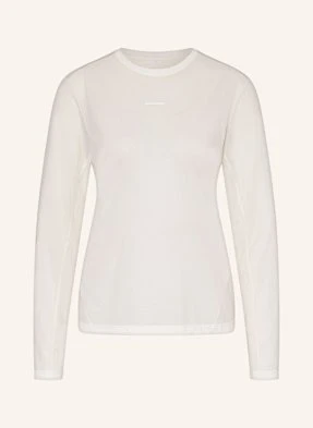Salomon Koszulka Do Biegania Shkout Core Ls weiss