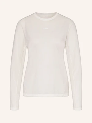 Salomon Koszulka Do Biegania Shkout Core Ls weiss