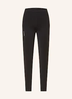 Salomon Legginsy Do Biegania Shakeout Core Warm schwarz
