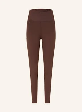 Salomon Legginsy Do Biegania Shkout Bliss braun