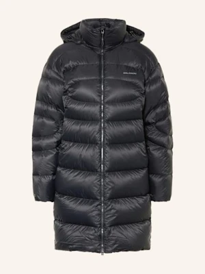 Salomon Płaszcz Puchowy Outline Novelty Z Odpinanym Kapturem schwarz