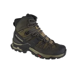 Salomon Quest 4 GTX 412925, Męskie, Zielone, buty trekkingowe, nubuk, rozmiar: 41 1/3