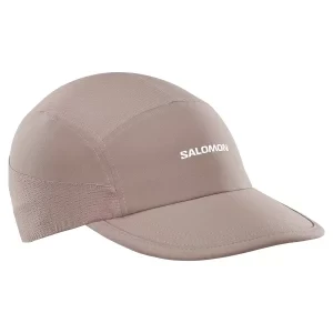 Salomon Senso Aero Cap U LC2764300, Męskie, Brązowe, czapki z daszkiem, poliester, rozmiar: L/XL