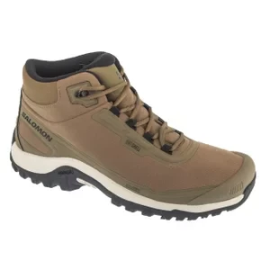 Salomon Shelter WP Stone L47974000, Męskie, Szare, buty trekkingowe, poliester, rozmiar: 42