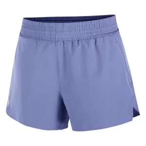 Salomon SHKout Core 4 Shorts LC2773500, Damskie, Niebieskie, spodenki, poliester, rozmiar: M