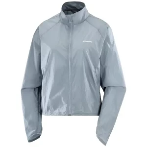 Salomon SHKout FLY JKT W LC2844000, Damskie, Niebieskie, kurtki, poliester, rozmiar: L