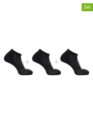 SALOMON Skarpety funkcyjne (3 pary) "Everyday Low" w kolorze czarnym rozmiar: 45-47