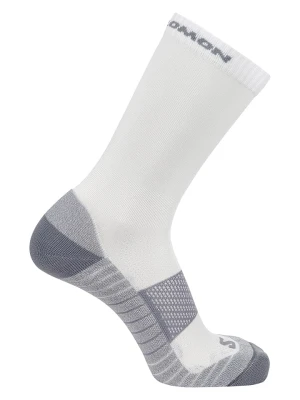SALOMON Skarpety funkcyjne "Aero Crew" w kolorze białym rozmiar: 39-41