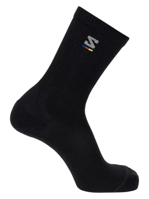 SALOMON Skarpety funkcyjne "Sunday Smart Crew" w kolorze czarnym rozmiar: 39-41