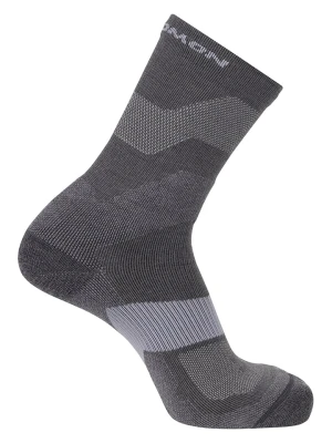 SALOMON Skarpety funkcyjne "X Ultra Crew" w kolorze antracytowo-szarym rozmiar: 39-41
