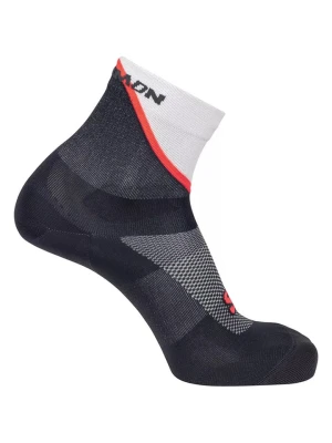 SALOMON Skarpety "Pulse Ankle" w kolorze granatowo-białym do biegania rozmiar: 45-47