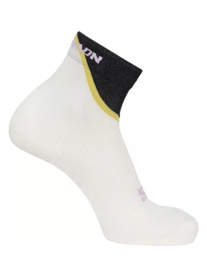 SALOMON Skarpety "Pulse Ankle" w kolorze kremowym do biegania rozmiar: 36-38