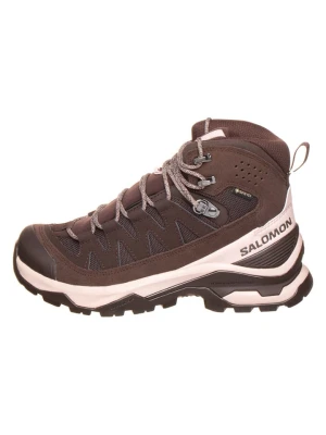 SALOMON Skórzane buty trekkingowe "Quest Echo Gore-Tex" w kolorze brązowym rozmiar: 40