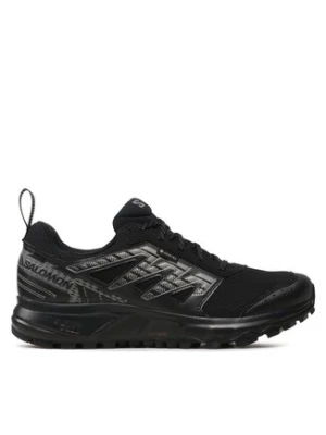 Salomon Sneakersy Wander Gore-Tex L47148400 Czarny