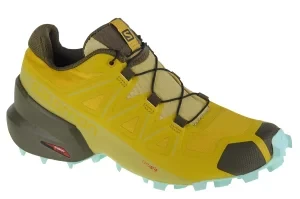 Salomon Speedcross 5 W 416097, Damskie, Żółte, buty do biegania, tkanina, rozmiar: 39 1/3