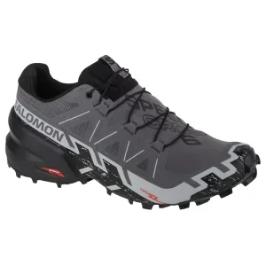 Salomon Speedcross 6 417380, Męskie, Szare, buty do biegania, tkanina, rozmiar: 41 1/3