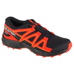 Salomon Speedcross CSWP J 471234, Dla chłopca, Czerwone, buty do biegania, tkanina, rozmiar: 35