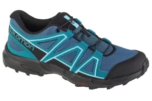 Salomon Speedcross J 471238, Dla dziewczynki, Niebieskie, buty do biegania, tkanina, rozmiar: 33