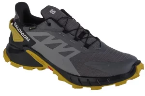 Salomon Supercross 4 GTX 473172, Męskie, Szare, buty do biegania, tkanina, rozmiar: 42