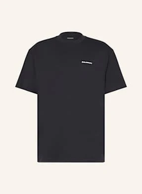 Salomon T-Shirt Chest Logo schwarz