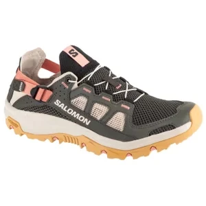 Salomon Techamphibian 5 W L47750800, Damskie, Zielone, buty do wody, przewiewna siateczka, rozmiar: 36 2/3